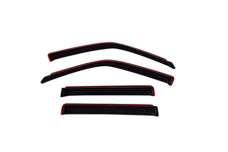 AVS 98 - 18 Lincoln Navigator Ventvisor In - Channel Front & Rear Window Deflectors 4pc - Smoke - CPC Performance