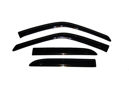 AVS 99 - 04 Chevy Tracker (4 Door) Ventvisor Outside Mount Window Deflectors 4pc - Smoke - CPC Performance
