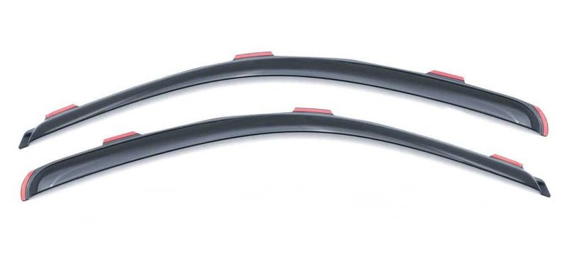 AVS 99 - 07 Chevy Silverado 1500 Standard Cab Ventvisor In - Channel Window Deflectors 2pc - Smoke - CPC Performance