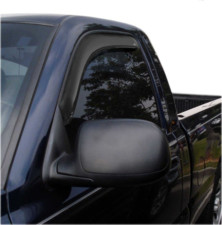 AVS 99 - 07 Chevy Silverado 1500 Standard Cab Ventvisor In - Channel Window Deflectors 2pc - Smoke - CPC Performance