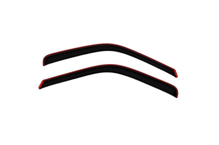 AVS 99 - 16 Ford F - 250 Standard Cab Ventvisor In - Channel Window Deflectors 2pc - Smoke - CPC Performance