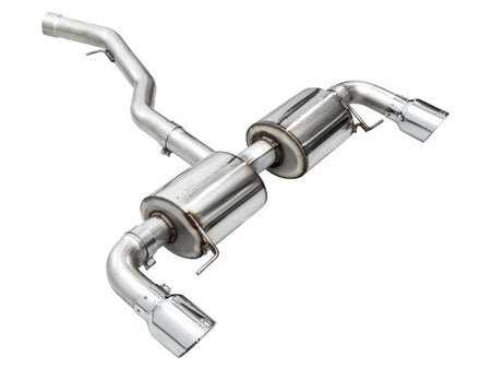 AWE 19 - 23 BMW 330i / 21 - 23 BMW 430i Base G2X Touring Axle Back Exhaust - Chrome Silver - CPC Performance
