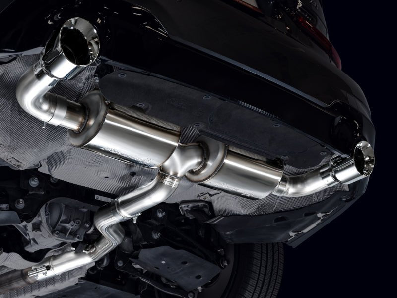 AWE 19 - 23 BMW 330i / 21 - 23 BMW 430i Base G2X Touring Axle Back Exhaust - Chrome Silver - CPC Performance