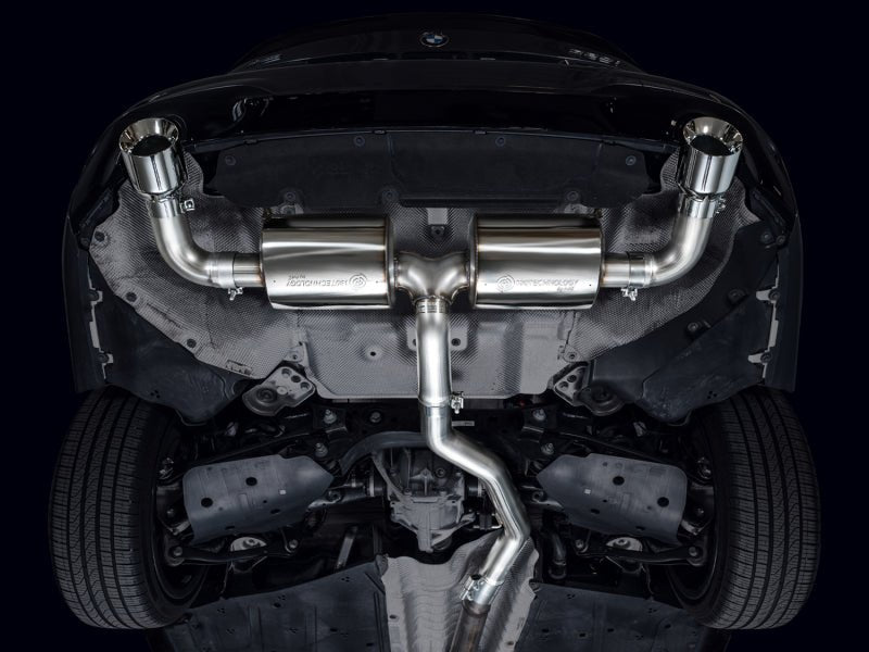AWE 19 - 23 BMW 330i / 21 - 23 BMW 430i Base G2X Touring Axle Back Exhaust - Chrome Silver - CPC Performance