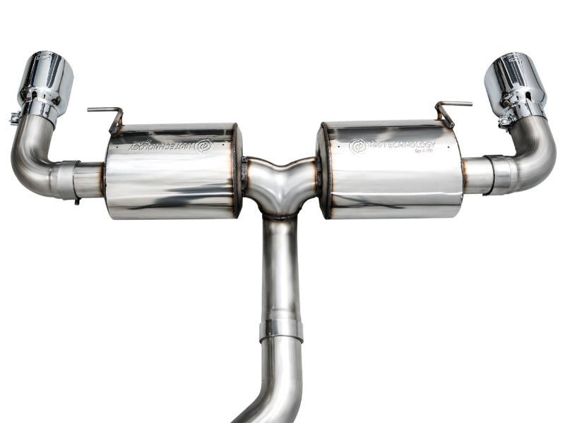 AWE 19 - 23 BMW 330i / 21 - 23 BMW 430i Base G2X Touring Axle Back Exhaust - Chrome Silver - CPC Performance