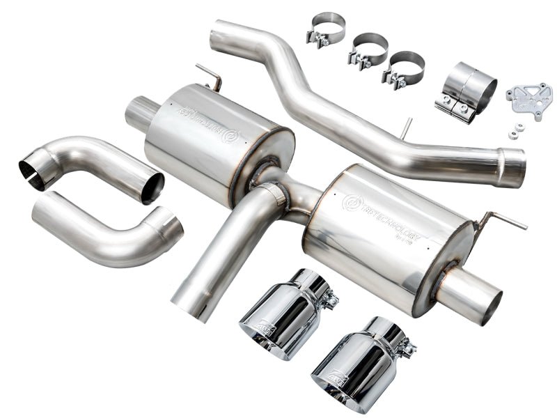 AWE 19 - 23 BMW 330i / 21 - 23 BMW 430i Base G2X Touring Axle Back Exhaust - Chrome Silver - CPC Performance