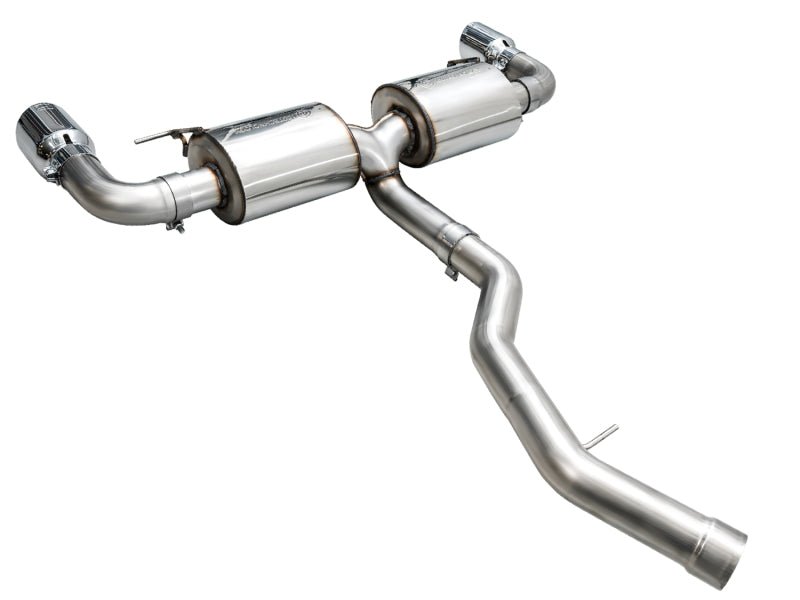 AWE 19 - 23 BMW 330i / 21 - 23 BMW 430i Base G2X Touring Axle Back Exhaust - Chrome Silver - CPC Performance