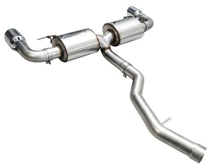 AWE 19 - 23 BMW 330i / 21 - 23 BMW 430i Base G2X Touring Axle Back Exhaust - Chrome Silver - CPC Performance