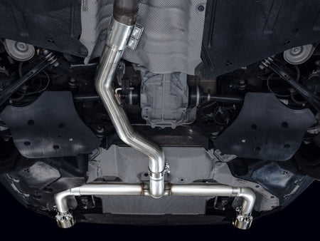 AWE 19 - 23 BMW 330i / 21 - 23 BMW 430i Base G2X Track Edition Axle Back Exhaust - Chrome Silver - CPC Performance