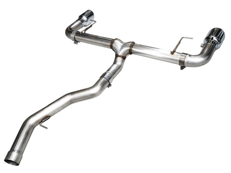 AWE 19 - 23 BMW 330i / 21 - 23 BMW 430i Base G2X Track Edition Axle Back Exhaust - Chrome Silver - CPC Performance