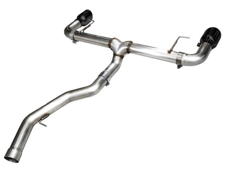 AWE 19 - 23 BMW 330i / 21 - 23 BMW 430i Base G2X Track Edition Axle Back Exhaust - Diamond Black - CPC Performance