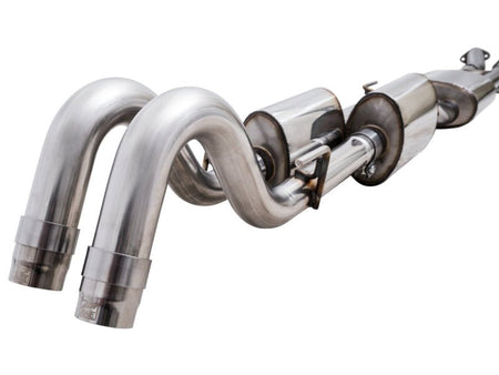 AWE 2016 - 2022 Toyota Tacoma 0FG Exhaust with BashGuard - No Tips - CPC Performance