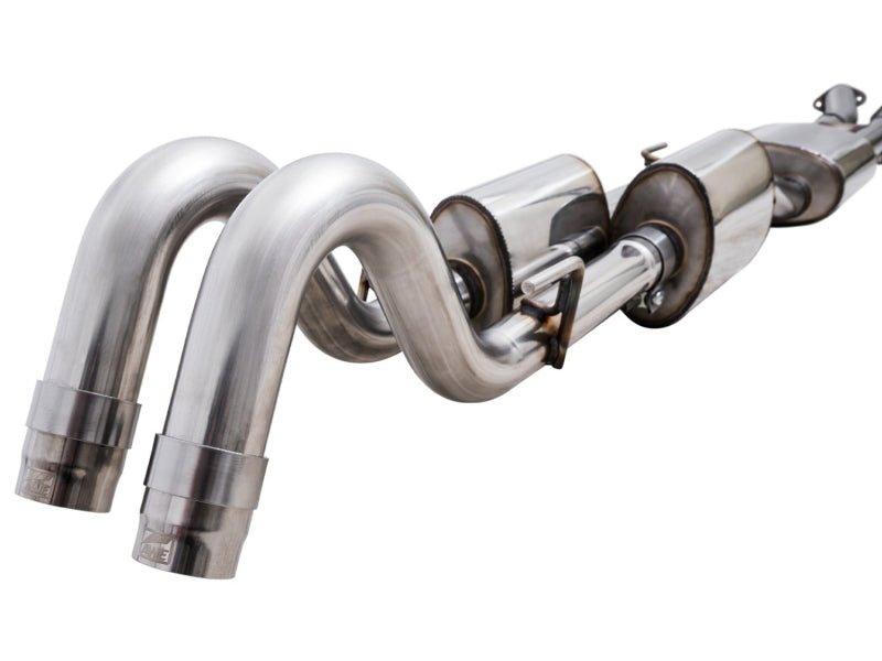 AWE 2016 - 2022 Toyota Tacoma 0FG Exhaust with BashGuard - No Tips - CPC Performance