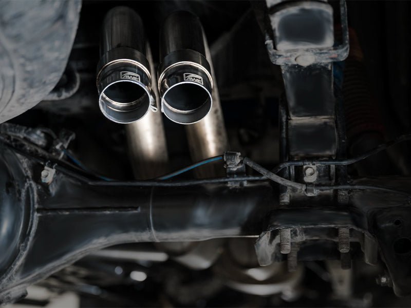AWE 2016 - 2022 Toyota Tacoma 0FG Exhaust with BashGuard - No Tips - CPC Performance