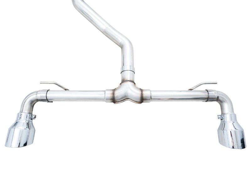 AWE 2022 VW GTI MK8 Touring Edition Exhaust - Chrome Silver Tips - CPC Performance