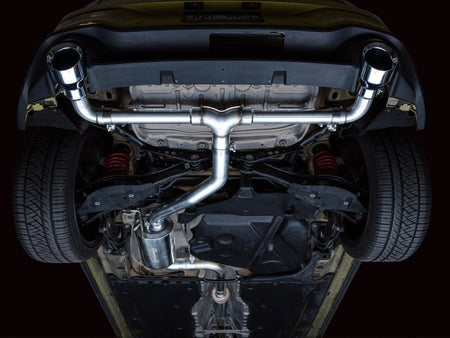 AWE 2022 VW GTI MK8 Touring Edition Exhaust - Chrome Silver Tips - CPC Performance