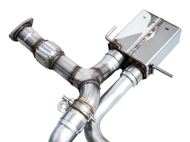AWE 2023 C8 Corvette Z06 SwitchPath Cat - Back Exhaust - Diamond Black Tips - CPC Performance