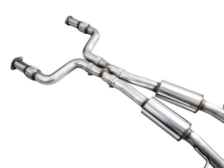 AWE 2023 Nissan Z RZ34 RWD Touring Edition Catback Exhaust System w/ Diamond Black Tips - CPC Performance