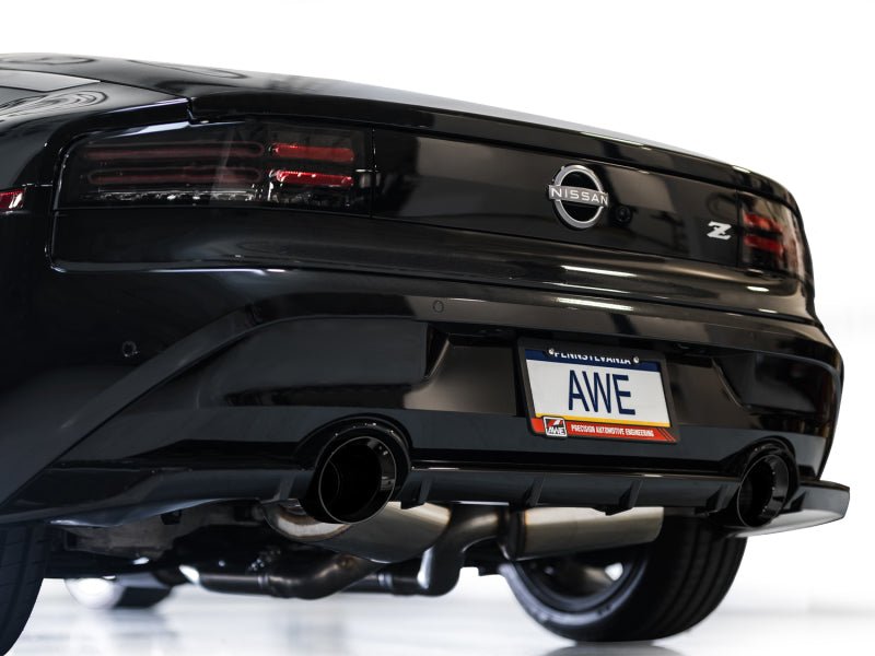 AWE 2023 Nissan Z RZ34 RWD Touring Edition Catback Exhaust System w/ Diamond Black Tips - CPC Performance