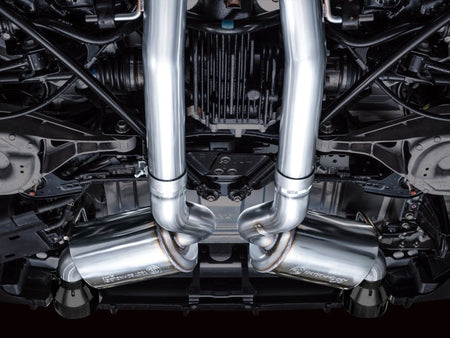 AWE 2023 Nissan Z RZ34 RWD Touring Edition Catback Exhaust System w/ Diamond Black Tips - CPC Performance