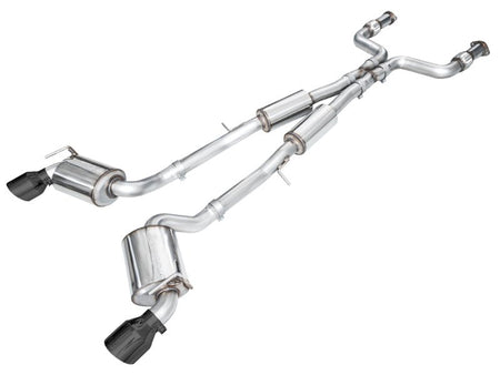 AWE 2023 Nissan Z RZ34 RWD Touring Edition Catback Exhaust System w/ Diamond Black Tips - CPC Performance