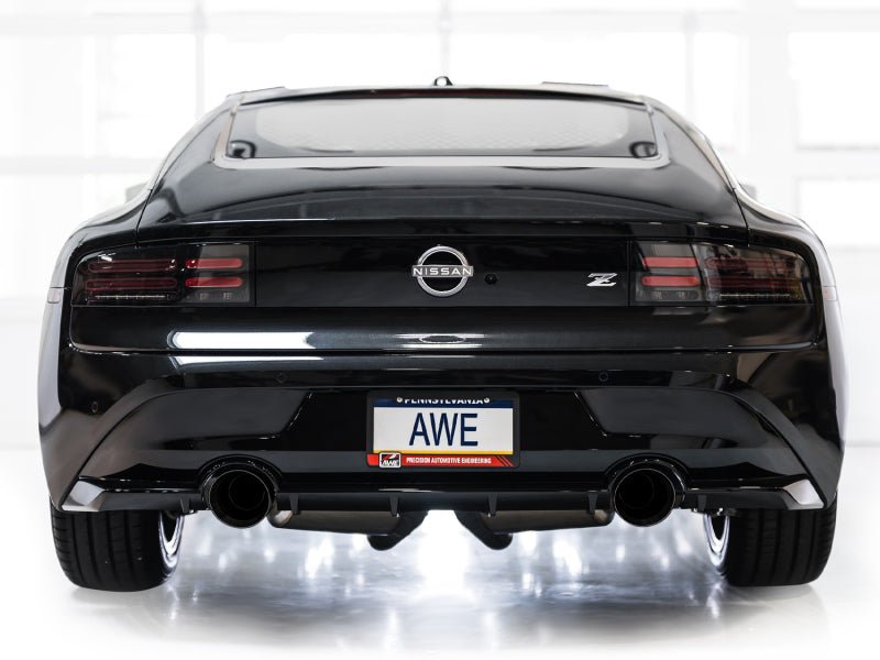 AWE 2023 Nissan Z RZ34 RWD Touring Edition Catback Exhaust System w/ Diamond Black Tips - CPC Performance
