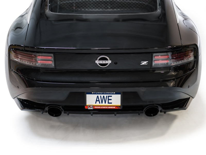 AWE 2023 Nissan Z RZ34 RWD Touring Edition Catback Exhaust System w/ Diamond Black Tips - CPC Performance