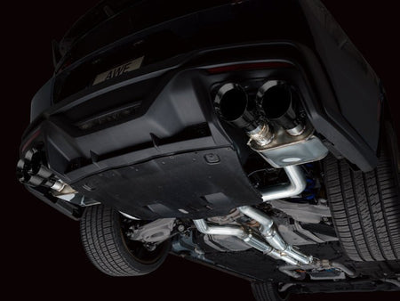 AWE 2024 Ford Mustang Dark Horse S650 RWD SwitchPath Catback Exhaust w/ Quad Diamond Black Tips - CPC Performance