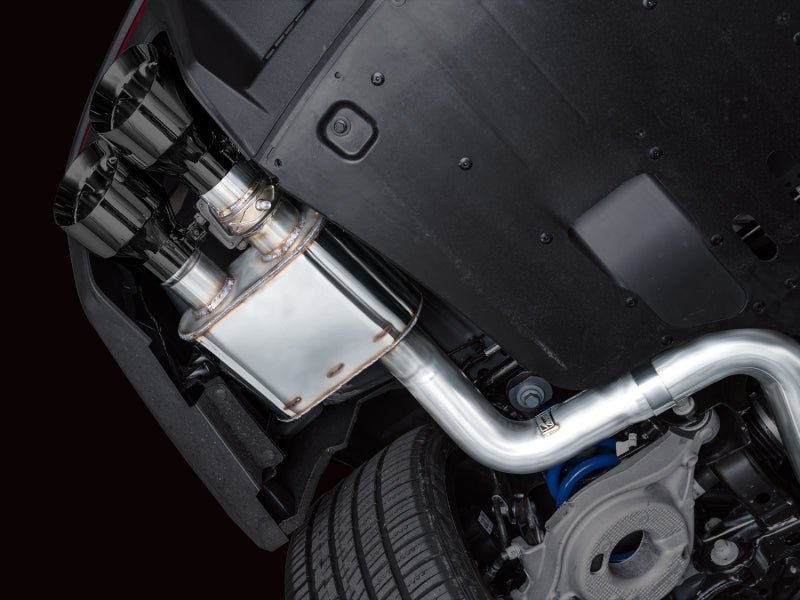 AWE 2024 Ford Mustang Dark Horse S650 RWD SwitchPath Catback Exhaust w/ Quad Diamond Black Tips - CPC Performance