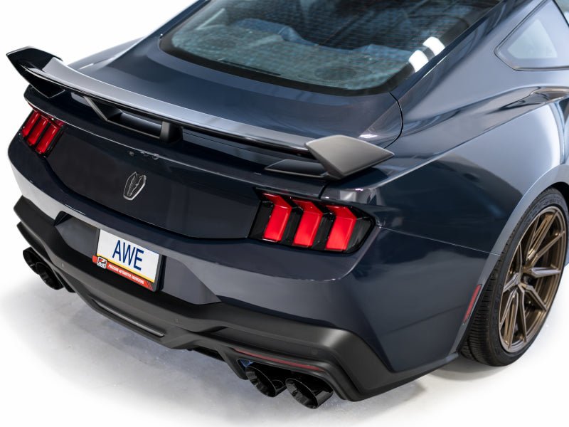 AWE 2024 Ford Mustang Dark Horse S650 RWD SwitchPath Catback Exhaust w/ Quad Diamond Black Tips - CPC Performance