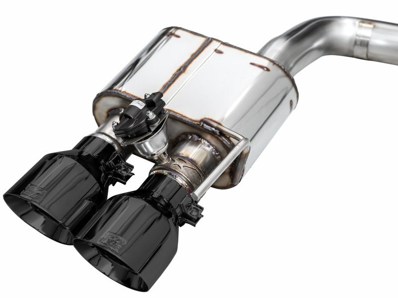 AWE 2024 Ford Mustang Dark Horse S650 RWD SwitchPath Catback Exhaust w/ Quad Diamond Black Tips - CPC Performance