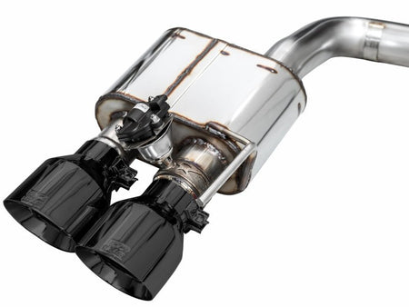 AWE 2024 Ford Mustang Dark Horse S650 RWD SwitchPath Catback Exhaust w/ Quad Diamond Black Tips - CPC Performance