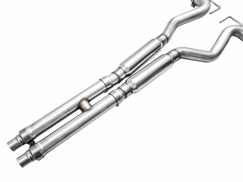 AWE 2024 Ford Mustang GT Fastback S650 RWD SwitchPath Catback Exhaust w/ Quad Diamond Black Tips - CPC Performance