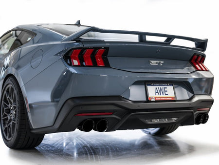 AWE 2024 Ford Mustang GT Fastback S650 RWD SwitchPath Catback Exhaust w/ Quad Diamond Black Tips - CPC Performance