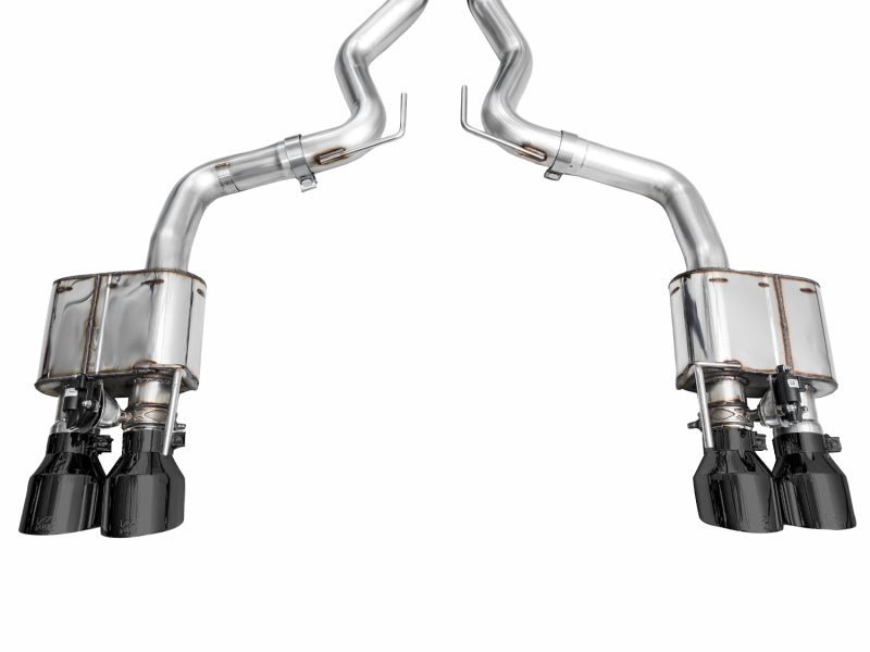 AWE 2024 Ford Mustang GT Fastback S650 RWD SwitchPath Catback Exhaust w/ Quad Diamond Black Tips - CPC Performance