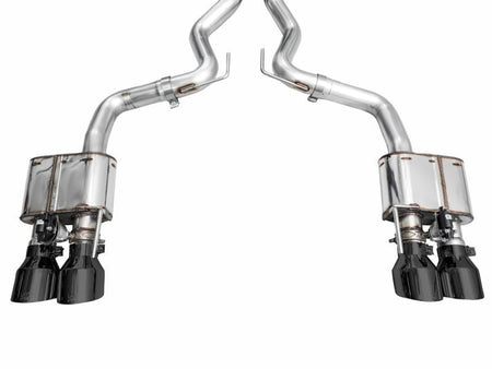 AWE 2024 Ford Mustang GT Fastback S650 RWD SwitchPath Catback Exhaust w/ Quad Diamond Black Tips - CPC Performance
