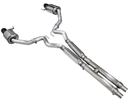 AWE 2024 Ford Mustang GT Fastback S650 RWD Touring Catback Exhaust w/ Dual Diamond Black Tips - CPC Performance