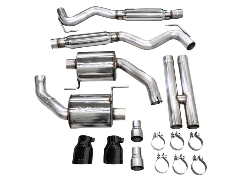 AWE 2024 Ford Mustang GT Fastback S650 RWD Touring Catback Exhaust w/ Dual Diamond Black Tips - CPC Performance