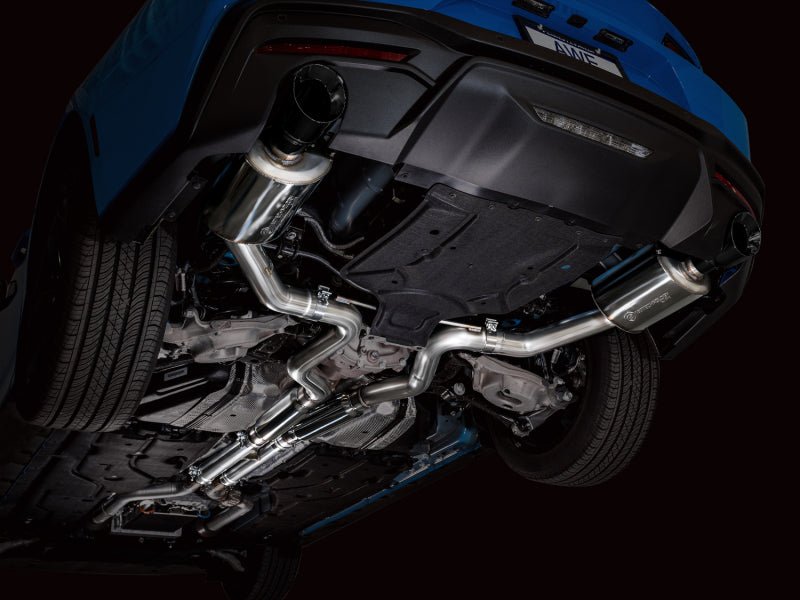 AWE 2024 Ford Mustang GT Fastback S650 RWD Touring Catback Exhaust w/ Dual Diamond Black Tips - CPC Performance