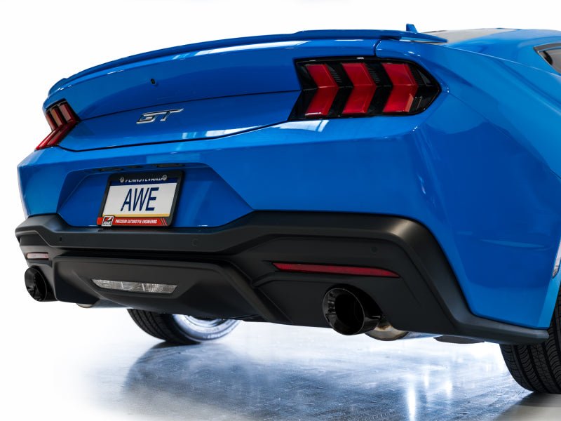 AWE 2024 Ford Mustang GT Fastback S650 RWD Touring Catback Exhaust w/ Dual Diamond Black Tips - CPC Performance