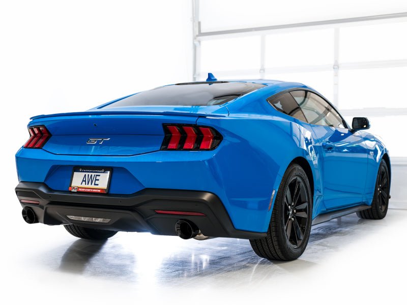 AWE 2024 Ford Mustang GT Fastback S650 RWD Touring Catback Exhaust w/ Dual Diamond Black Tips - CPC Performance