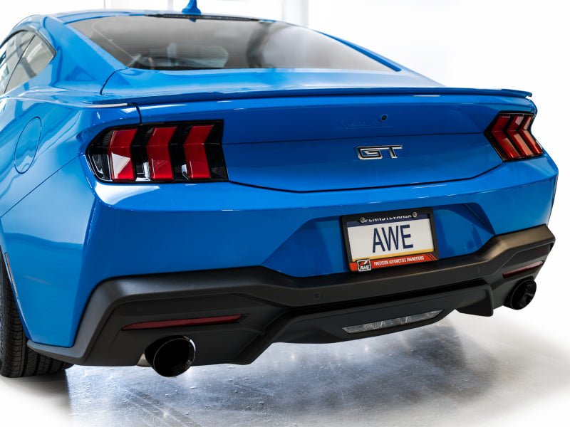 AWE 2024 Ford Mustang GT Fastback S650 RWD Touring Catback Exhaust w/ Dual Diamond Black Tips - CPC Performance