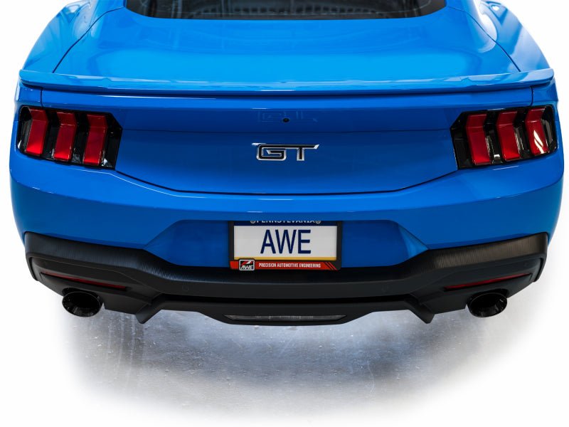AWE 2024 Ford Mustang GT Fastback S650 RWD Touring Catback Exhaust w/ Dual Diamond Black Tips - CPC Performance