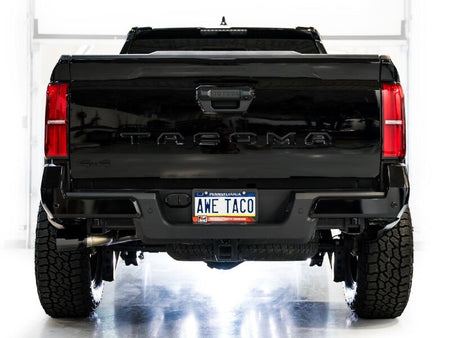 AWE Exhaust for 4th Gen Toyota Tacoma Dual Diamond Black Tips - CPC Performance