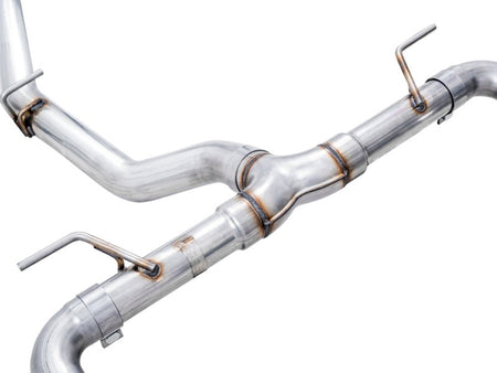 AWE Subaru BRZ / Toyota GR86 / Toyota 86 Track Edition Cat - Back Exhaust - Diamond Black Tips - CPC Performance