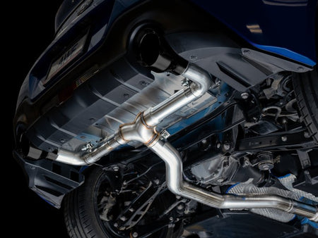 AWE Subaru BRZ / Toyota GR86 / Toyota 86 Track Edition Cat - Back Exhaust - Diamond Black Tips - CPC Performance