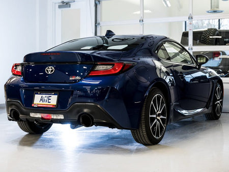 AWE Subaru BRZ / Toyota GR86 / Toyota 86 Track Edition Cat - Back Exhaust - Diamond Black Tips - CPC Performance