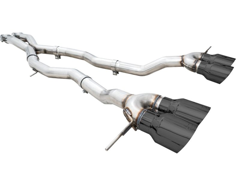 AWE Track Edition Catback Exhaust for BMW G8X M3/M4 - Diamond Black Tips - CPC Performance