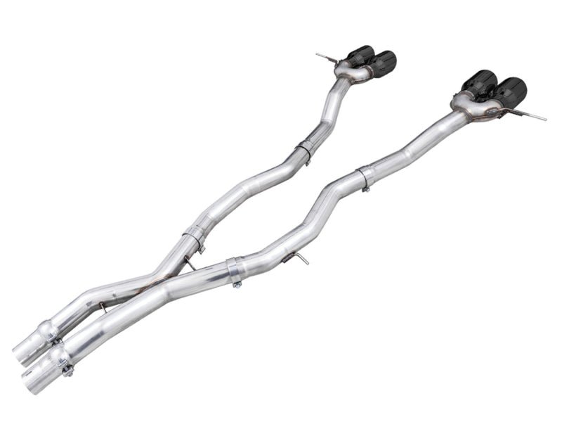 AWE Track Edition Catback Exhaust for BMW G8X M3/M4 - Diamond Black Tips - CPC Performance