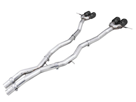 AWE Track Edition Catback Exhaust for BMW G8X M3/M4 - Diamond Black Tips - CPC Performance